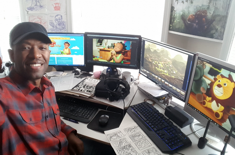 Solomon W. Jagwe ~ Creator of the Adventures of Nkoza & Nankya ~ Diaspora Animation Award Recipient